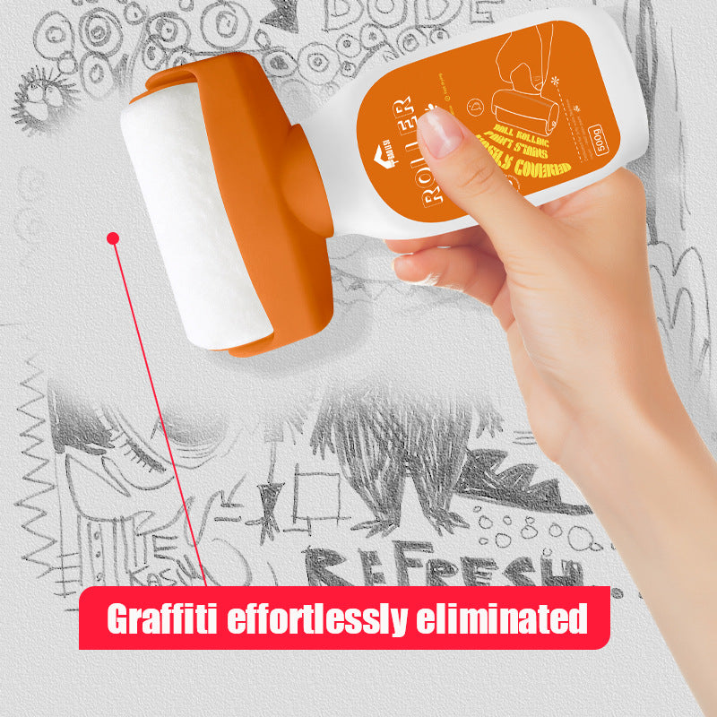 Large Roller Paint for Walls Water-Based Odorless Household White Wall Graffiti Stain Color Change Covering Latex Paint