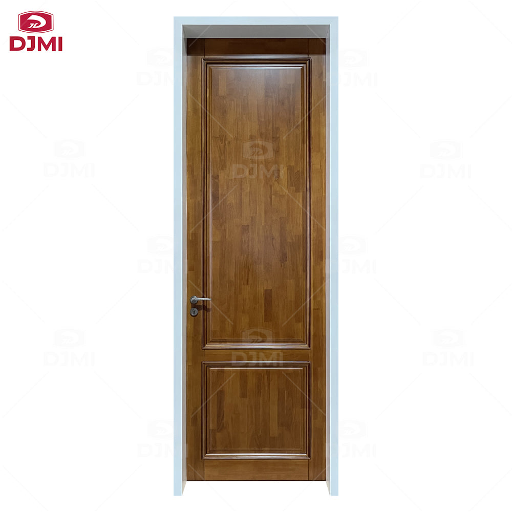 Manufacturer Custom High Quality Bedroom Solid Wood Door Design Modern Interior Room Doors Wooden