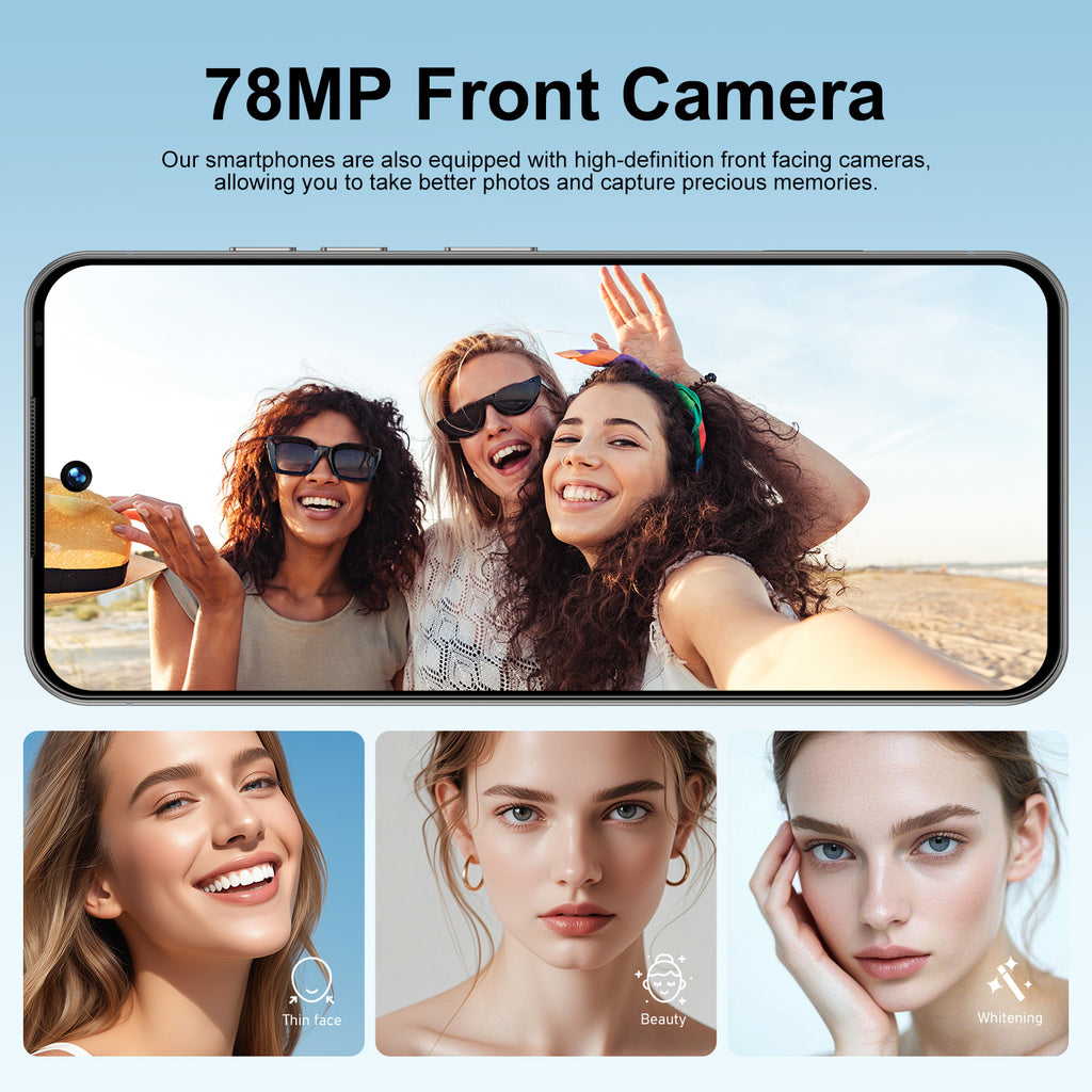 Popular A17 Pro Max Android7.3Inch Smart5G Mobile Phone16+1T Source Factory AliExpress TK
