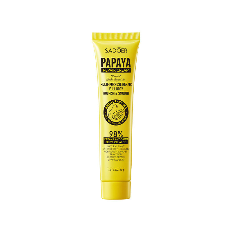 Papaya Skin Rejuvenation Cream30g SADOER Anti-chapped Body and Face Cream Wholesale for Cross-border Trade