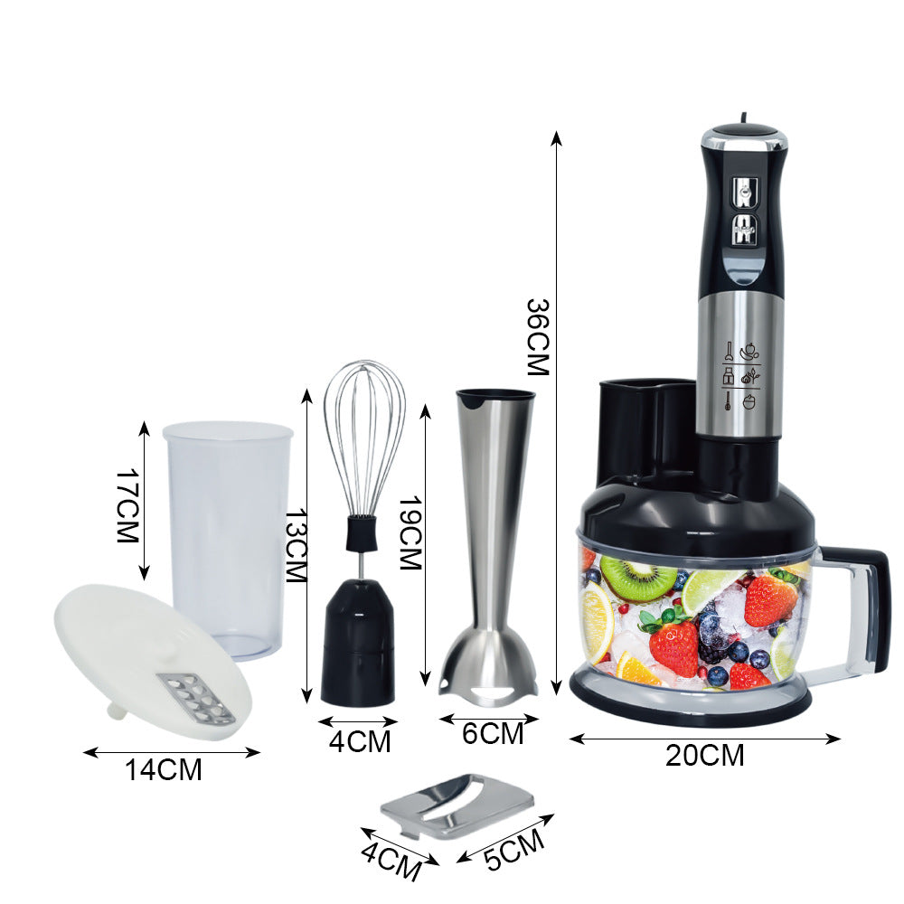 EU Standard Multifunctional Kitchen Handheld Cooking Stick Baby Food Electric Stirring Stick Cooking Machine Juicer Vegetable Chopper