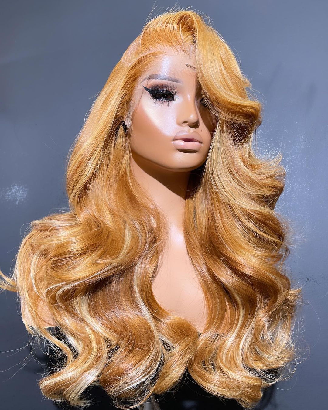 13x6 Lace Front Burgundy  Synthetic  Glueless Wig wholesale