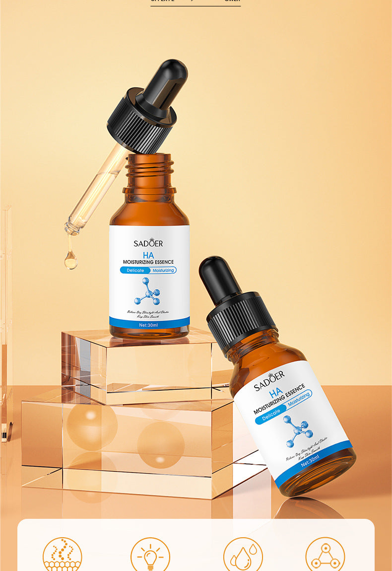 Essence Serum SADOER Hyaluronic Acid Arbutin Moisturizing and Hydrating30ml  Foreign Trade Live Wholesale