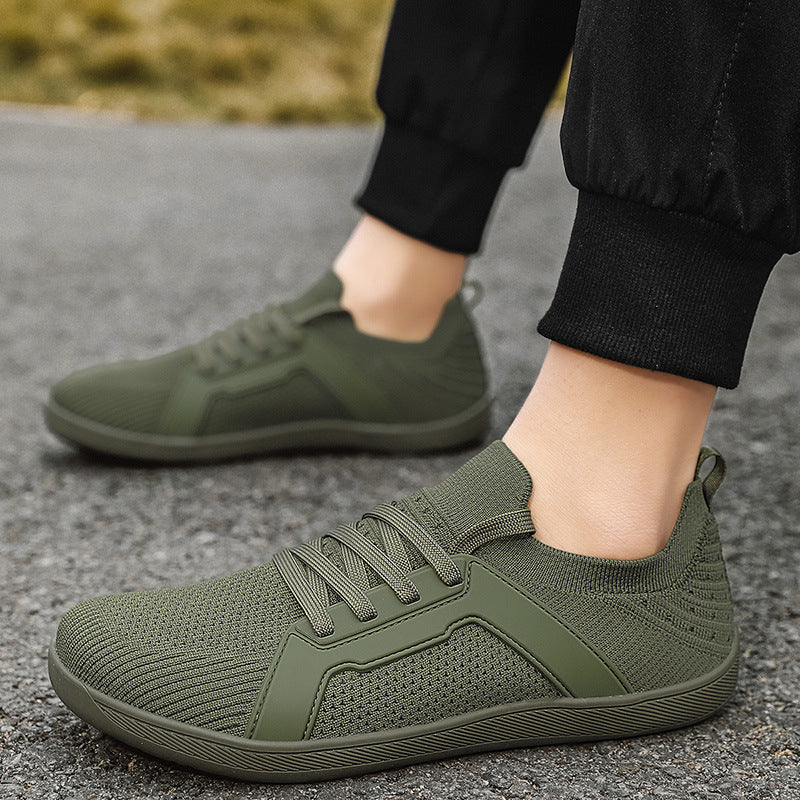Wide Toe Large Size Lightweight Casual Shoes Hiking Fitness Cycling Running Shoes Soft Sole Breathable Sports Shoes
