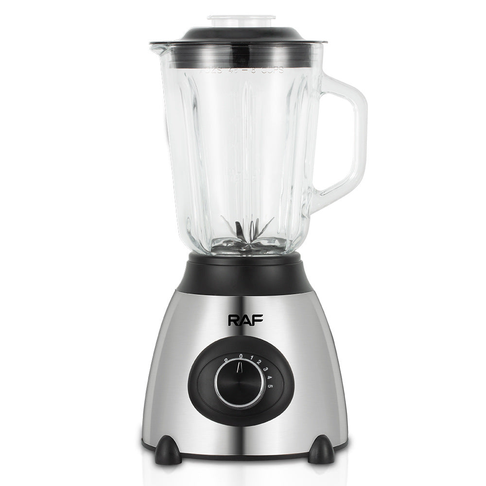 Multifunctional EU/US Standard Juicer Household Fully Automatic Fruit and Vegetable Juicer Blender Glass R.295