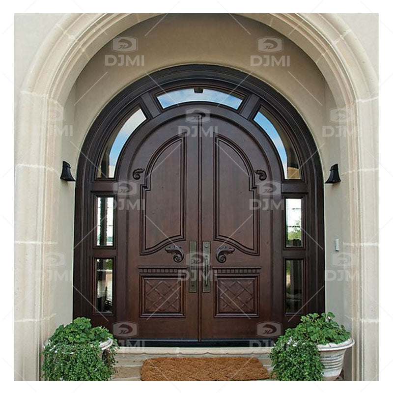 Villa Main Teak Solid Wood Main Door Designs Photo Main Wooden Double With Glass Design Entry Front Exterior Door