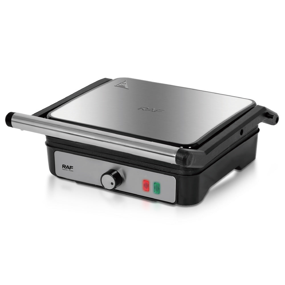 RAF European Style Household Panini Sandwich Maker Breakfast Machine Grill Meat Sausage Machine Burger Steak Machine R2601