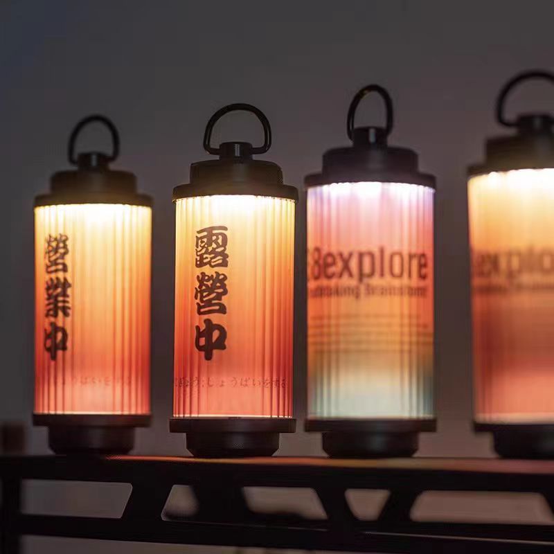 Retro Camping Lantern Outdoor Camping Light Household Emergency Tent Light Lantern Outdoor Light Multi-Functional Camping Light