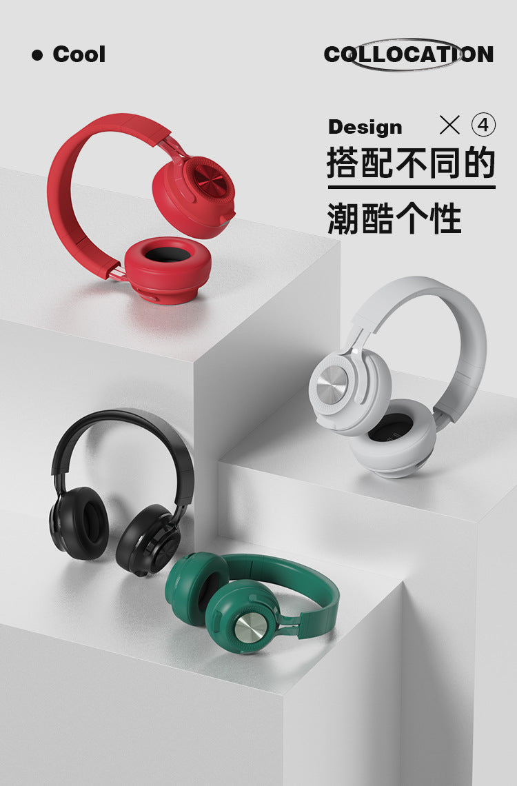 Hot-selling Sports Headphones Wireless Bluetooth Over-ear Headphones Long Battery Life Stereo Headset