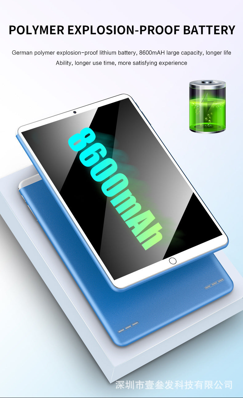 New10.11-inch Tablet Android HD Dual SIM X103WiFi Bluetooth GPS 3G Call Tablet