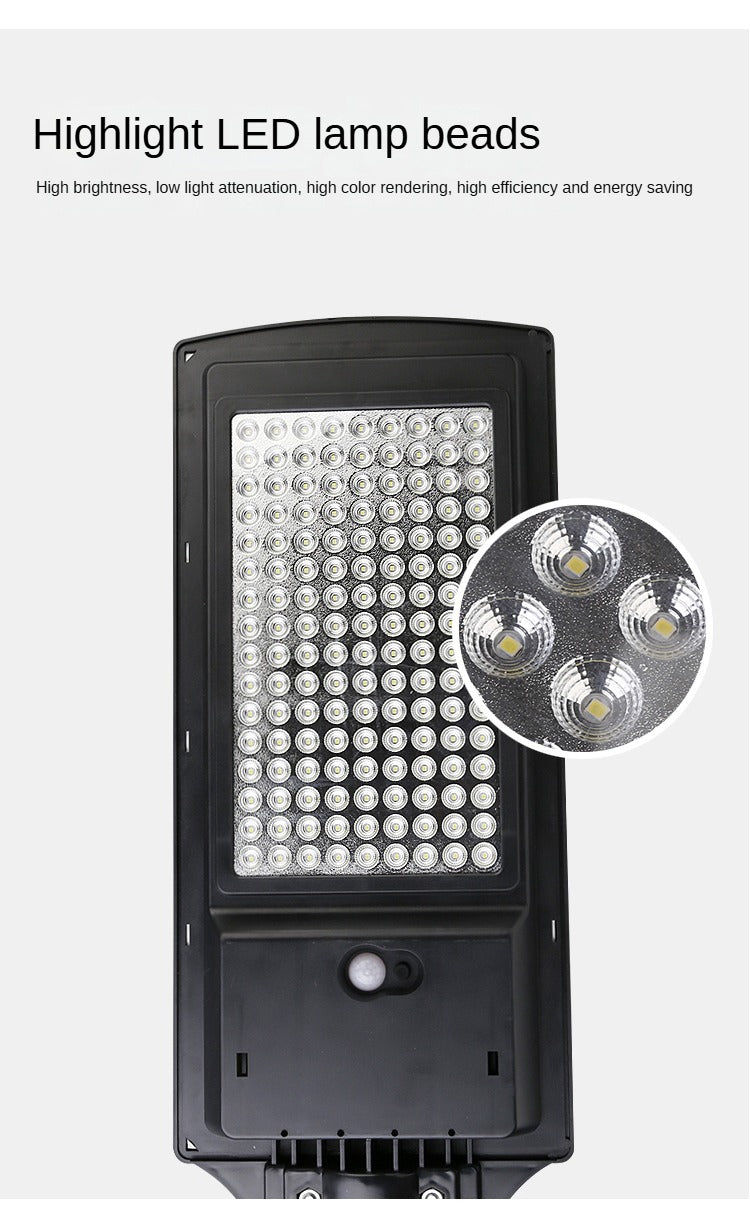 Outdoor Road Lighting Highway Project Waterproof Rain Energy-Saving Solar Integrated Led Lights