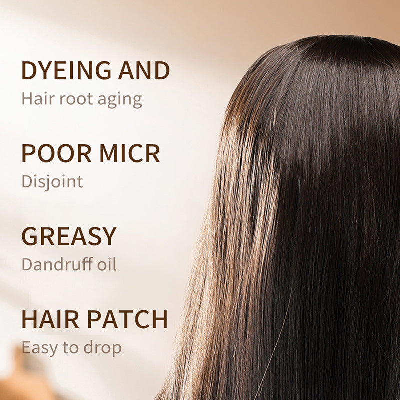 Ginger Hair Mask SADOER Improve Frizz, Soften and Smooth, Portable Strip Pack, Cross-Border Foreign Trade Wholesale
