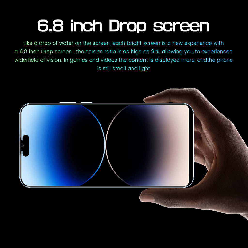 Hot-selling Low Price I16 Pro Max Mobile Phone16+1T Android6.8Inch AliExpress Hot Sale