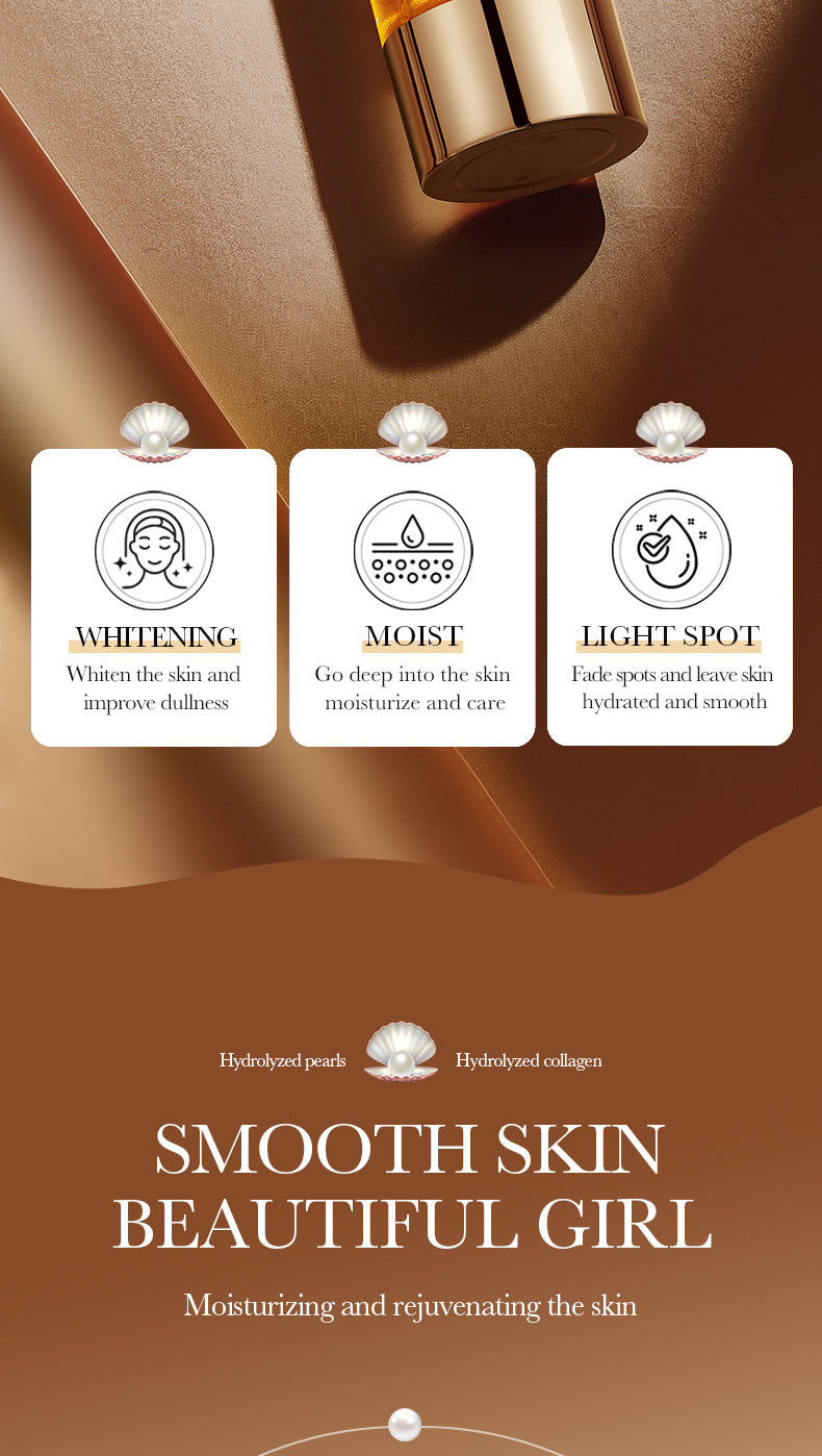 24K Gold Collagen Pearl Essence Milk SADOER Moisturizing lotion  foreign trade wholesale