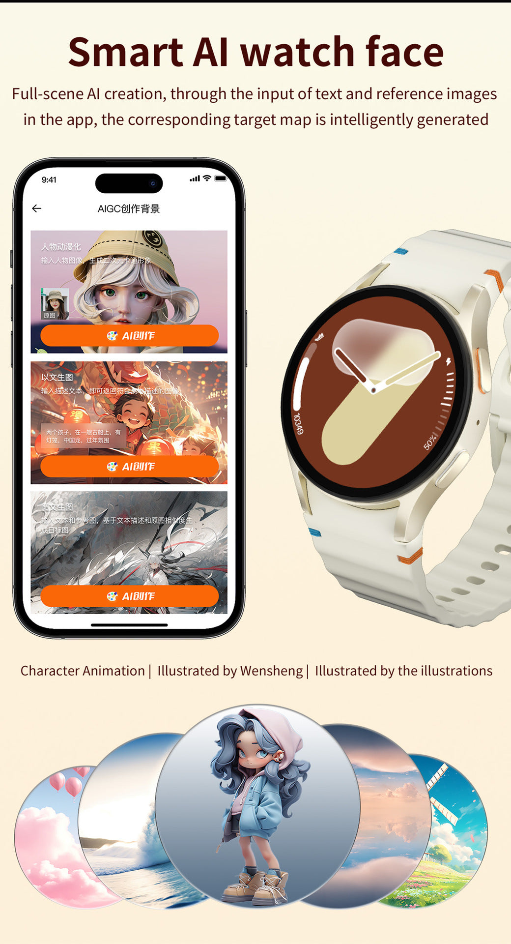 HD Watch7 Mini Smart Watch1.32inch Bluetooth call, heart rate monitor, pedometer, sleep monitoring, exercise tracker