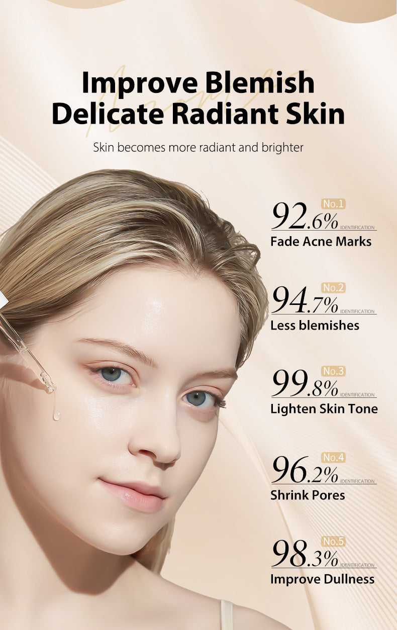In Stock Full Green Lemon Vitamin VC Essence Niacinamide Facial Essence Export Wholesale