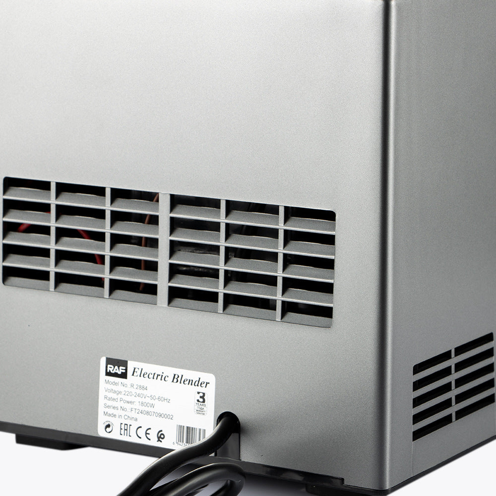 RAF European Standard Grinding2L Meat Grinder Pure Copper Motor Soy Milk Maker Blender ABS Blender with Lid for Home Use PC Cup