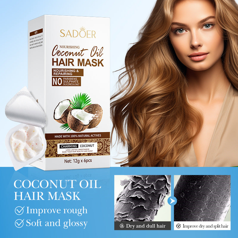 Coconut Oil Body Care Set SADOER Smooth, Soft, Moisturizing, Clean  Wholesale