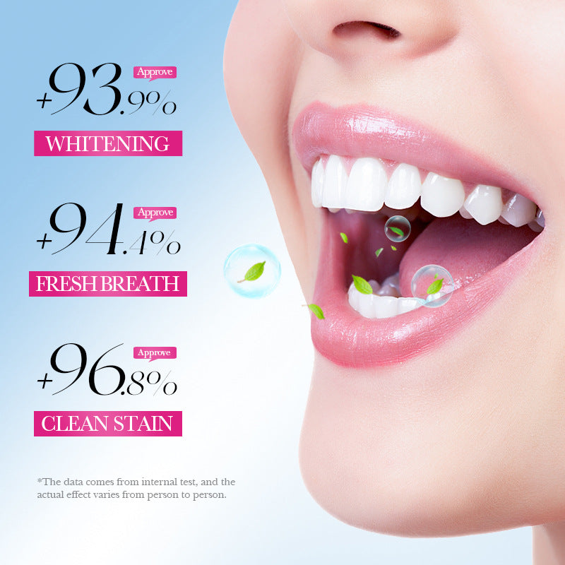 Sakura Mint Whitening Toothpaste SADOER Teeth Cleaning Oral Toothpaste Cross-Border Wholesale