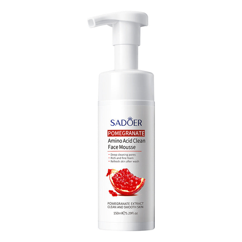 Red Pomegranate Skincare Set SADOER Hydrating Moisturizing Cleansing Nourishing  Wholesale