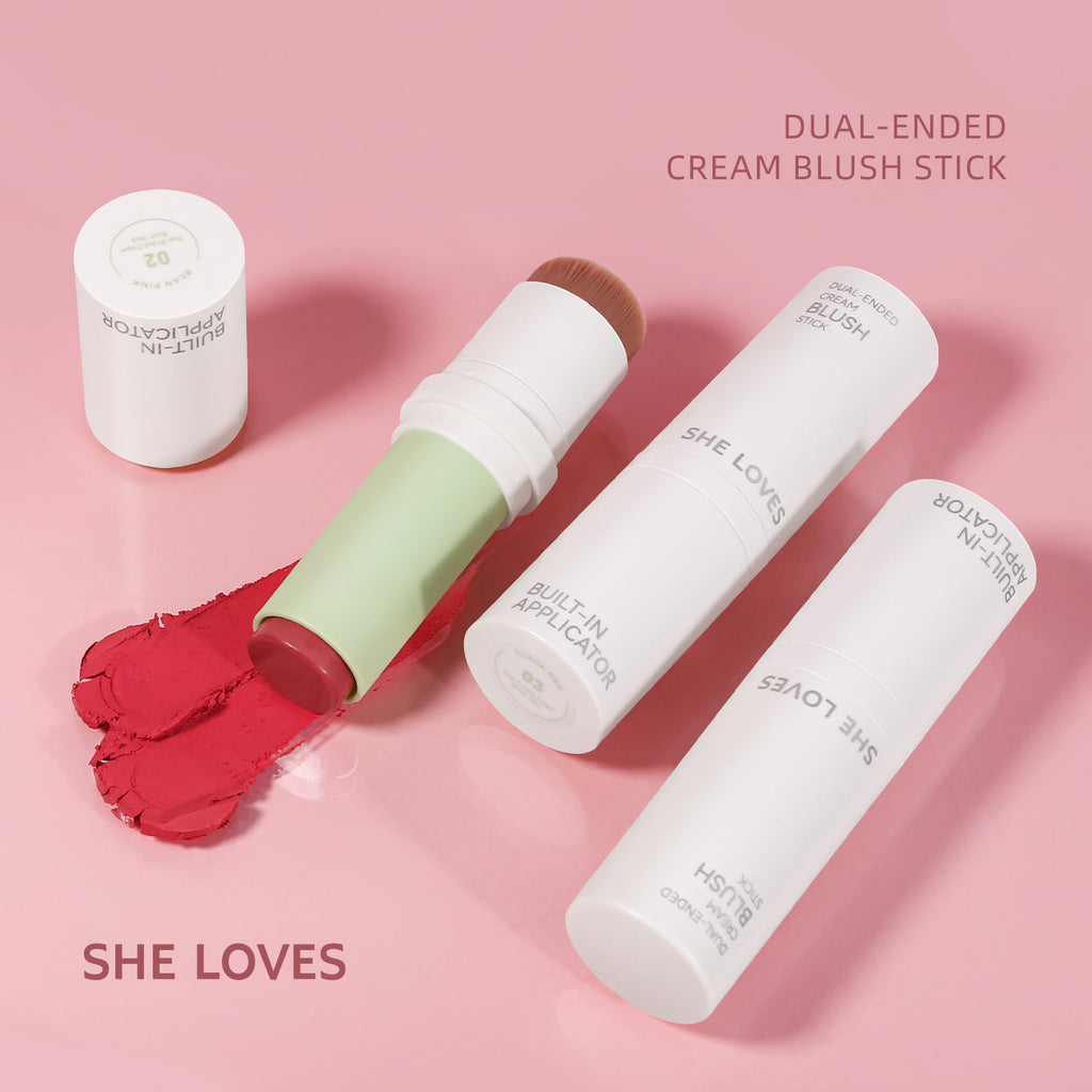 New Product sheloves Blush Stick Long-lasting Natural Color Cream Rouge Low Saturation Expanding Color Makeup