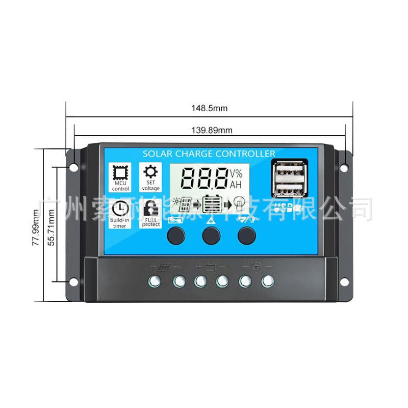 12V Solar Energy Kit System: Inverter 30A Controller 18W Solar Panel Solar System