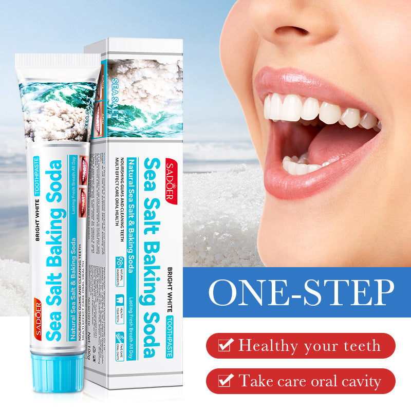 Mint Toothpaste100gSADOER Propolis Sea Salt Ginger Cleans Tartar Strengthens Teeth  Wholesale