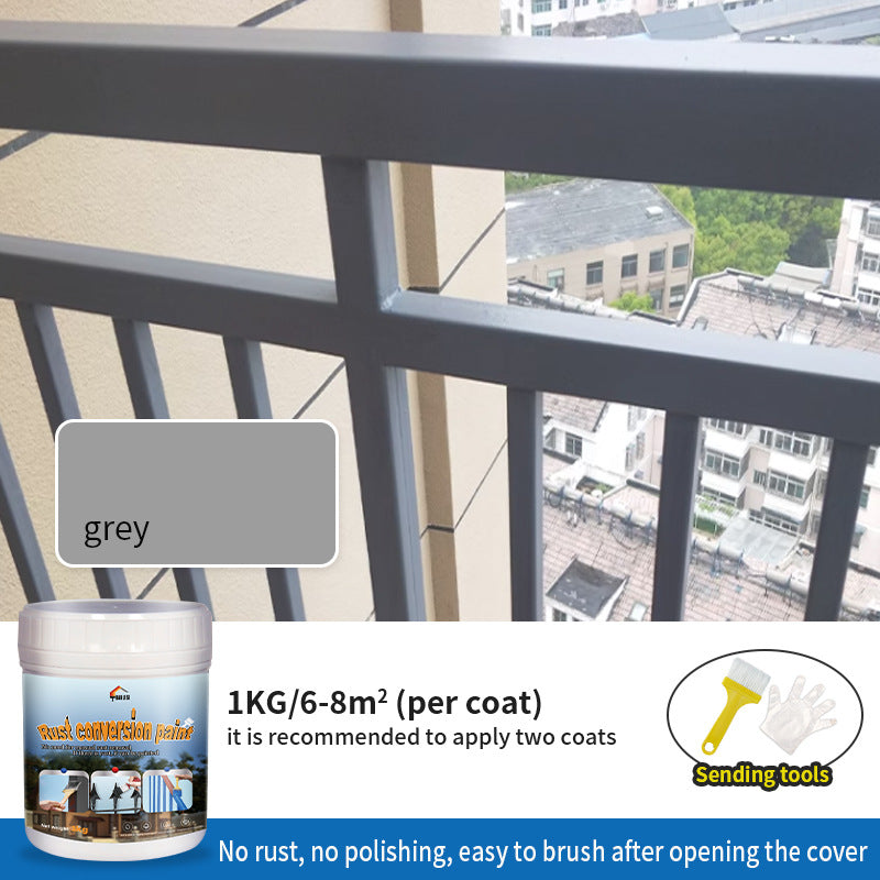 baolisi Colorful Rust Conversion Paint Southeast Asia Water-Based Metal Door and Window Rust Remover