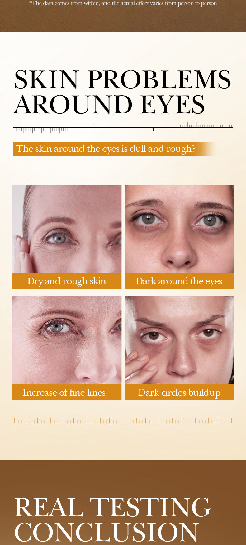 BIOAOUA Turmeric Antioxidant Soothing Eye Cream Brightening, moisturizing and moisturizing eye cream   wholesale
