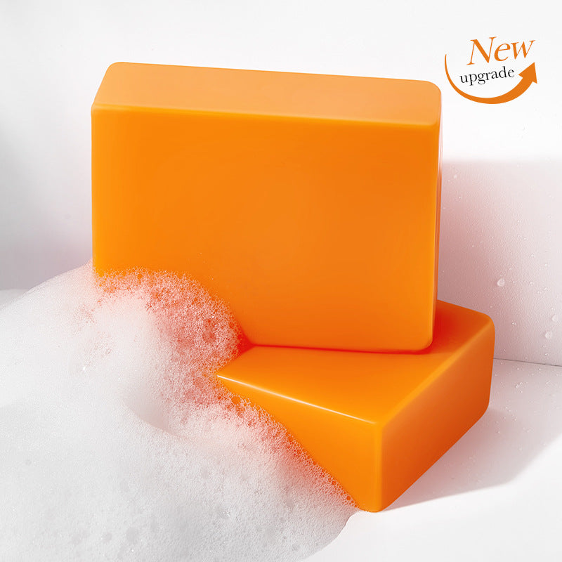 Papaya Handmade Soap100g BIOAOUA Vitamin C Cleansing and Bath Soap Cross-Border Wholesale