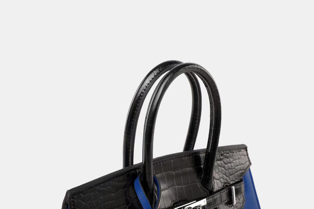 2024New Style House Bag Feel Platinum Bag Crocodile Pattern Casual Versatile Elegant Handbag Single Shoulder Crossbody Bag