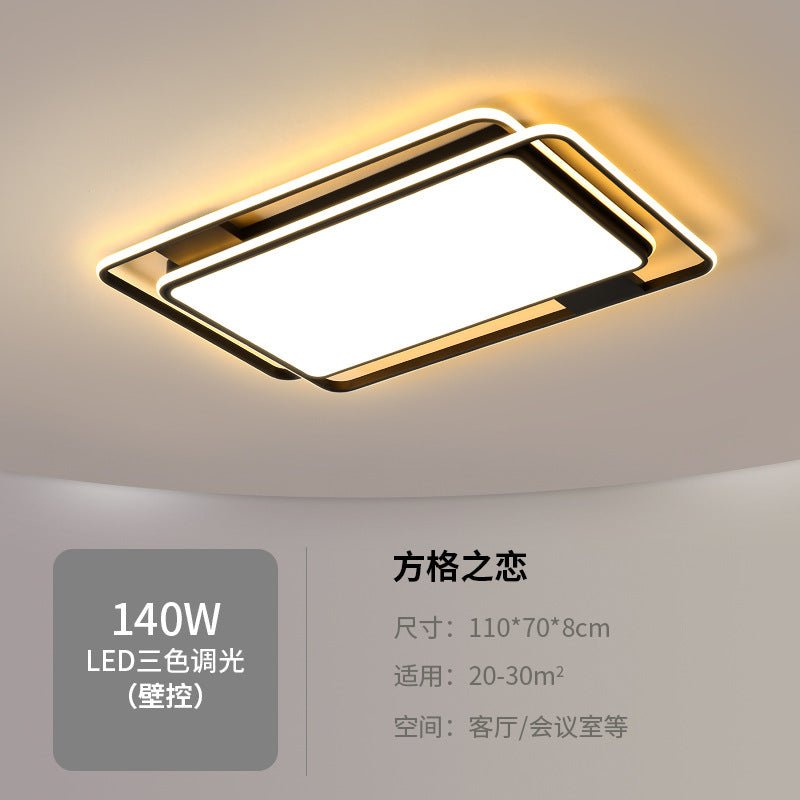 Master bedroom lamp ceiling lamp round room lamp simple modern home use led Nordic Style Study Lamp Cozy and Romantic