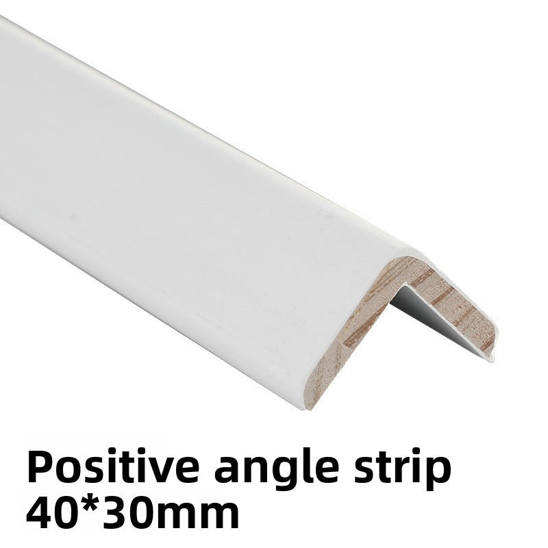 Corner trim for living room, edge protection for wall corners, anti-collision protective strip, decorative trim for doorway, solid wood corner guard strip