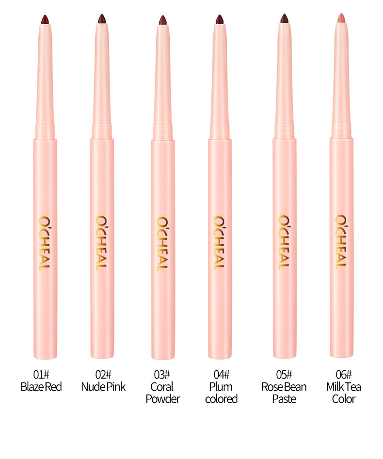 OCHEAL Ouqianya Lip Liner Long-lasting Waterproof Matte Lipstick Packaging Lip Makeup