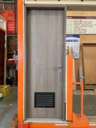 China Fire Doors Supplier Custom Hotel Room Wood Door Fireproof Smokeproof HPL Wooden Fire Resistant Doors for Hotel Project