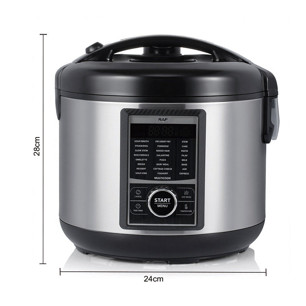 RAF European and American Standard English Smart Rice Cooker for Export5L Intelligent multifunctional rice cooker large capacity rice cooker