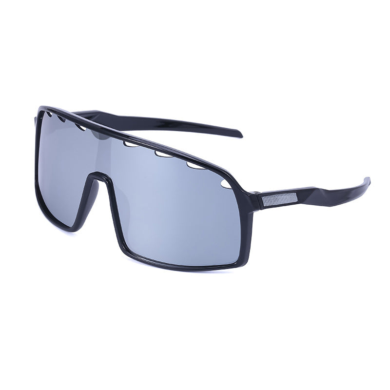 New Colorful Cycling Glasses for Men1998One-piece sunglasses European and American fashion outdoor sports sunglasses