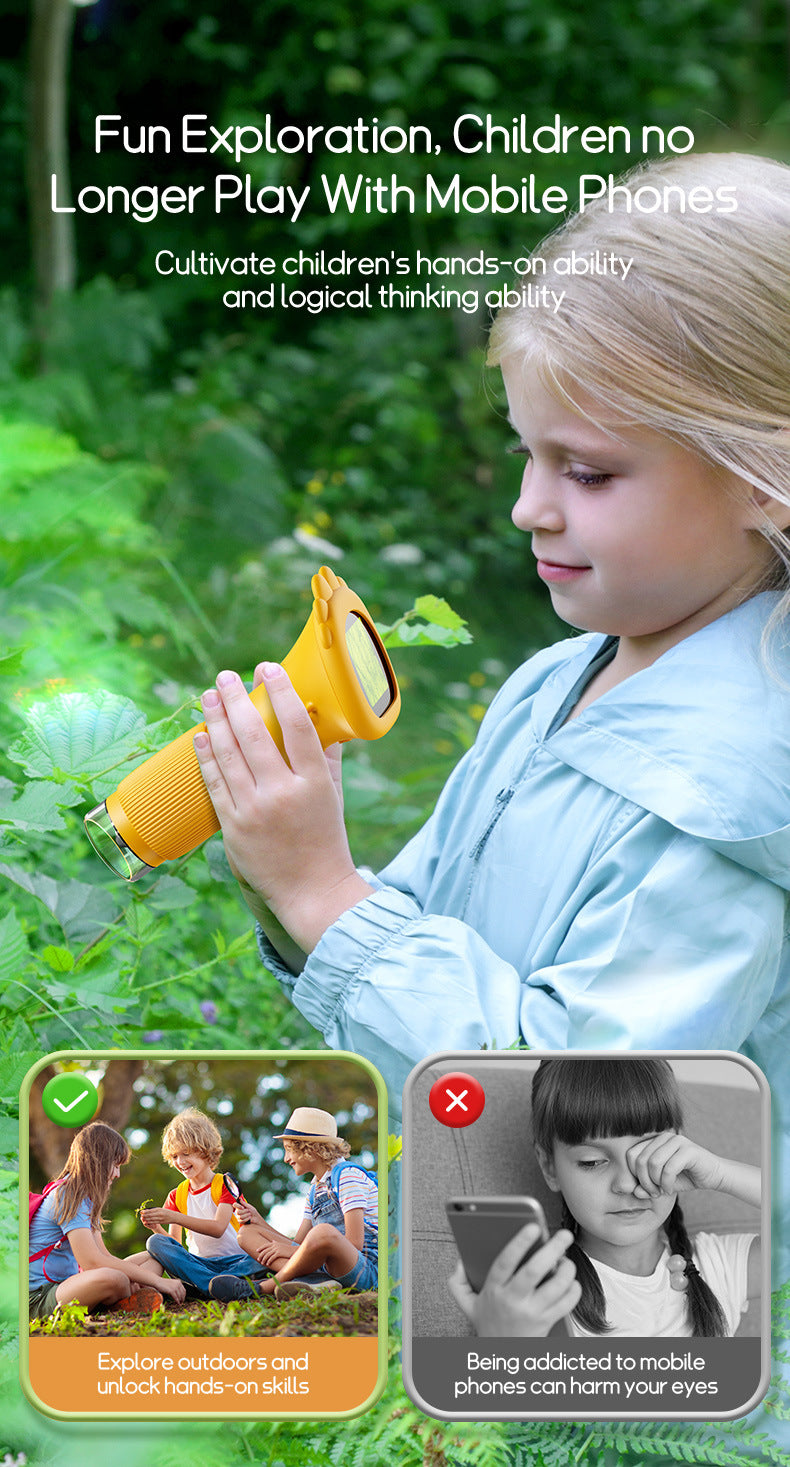 TK Hot-Selling Microscope for Children's Science Experiments, Student-Specific Electronic Optical Handheld High-Magnification Home Microscope
