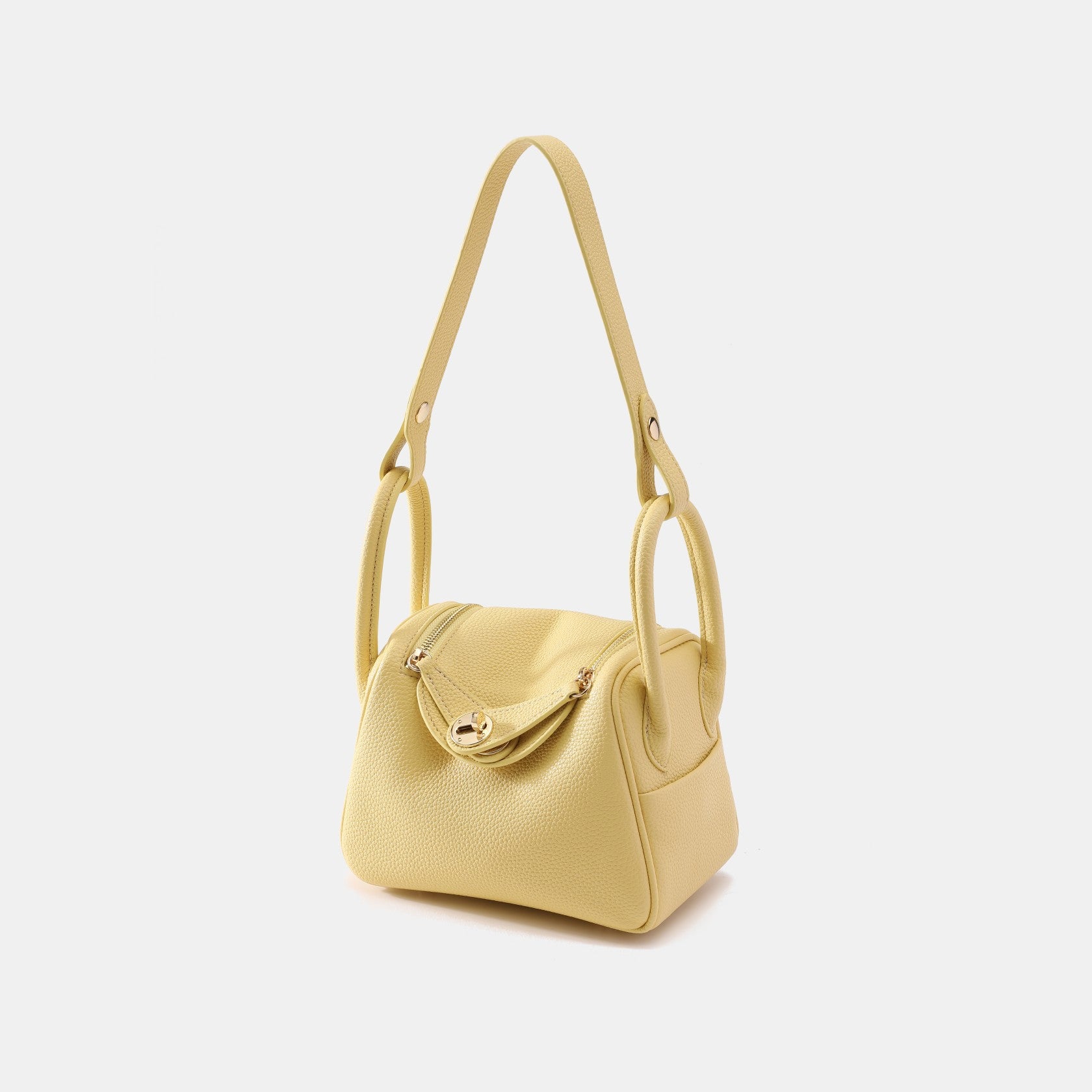 High-End Bag Doctor Bag Lindy Bag Lychee Pattern Women's Handbag Single Shoulder Crossbody Bag Pillow Bag Women's Bag