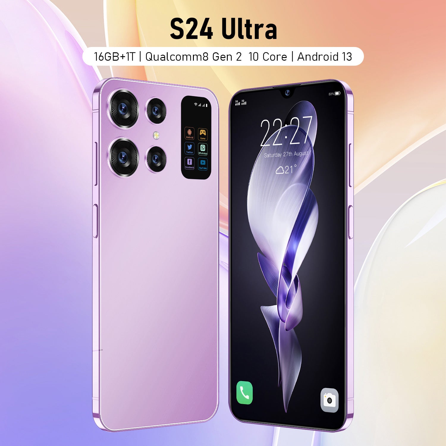 New In-Stock Mobile Phones S24 5g Dual SIM Dual Standby Smartphone16+1TB Factory for Android Smart Phone