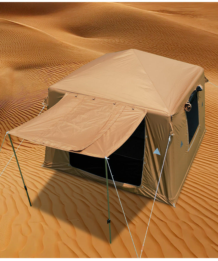 Wholesale Inflatable Tent from Source Factory Middle East Saudi Arabia Tent Black Sunproof Rainproof Automatic Quick Open3*