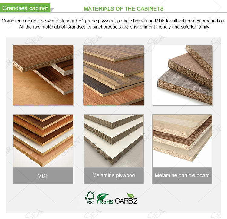 Ready to Assemble Modern Kitchen Cabinets Furniture Aluminium Cabinet Kitchen 4g