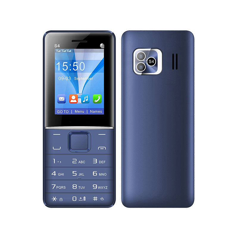 Mobile Phone4757Elderly Phone Straight-Board Senior Phone Long Standby Student Button Phone Backup