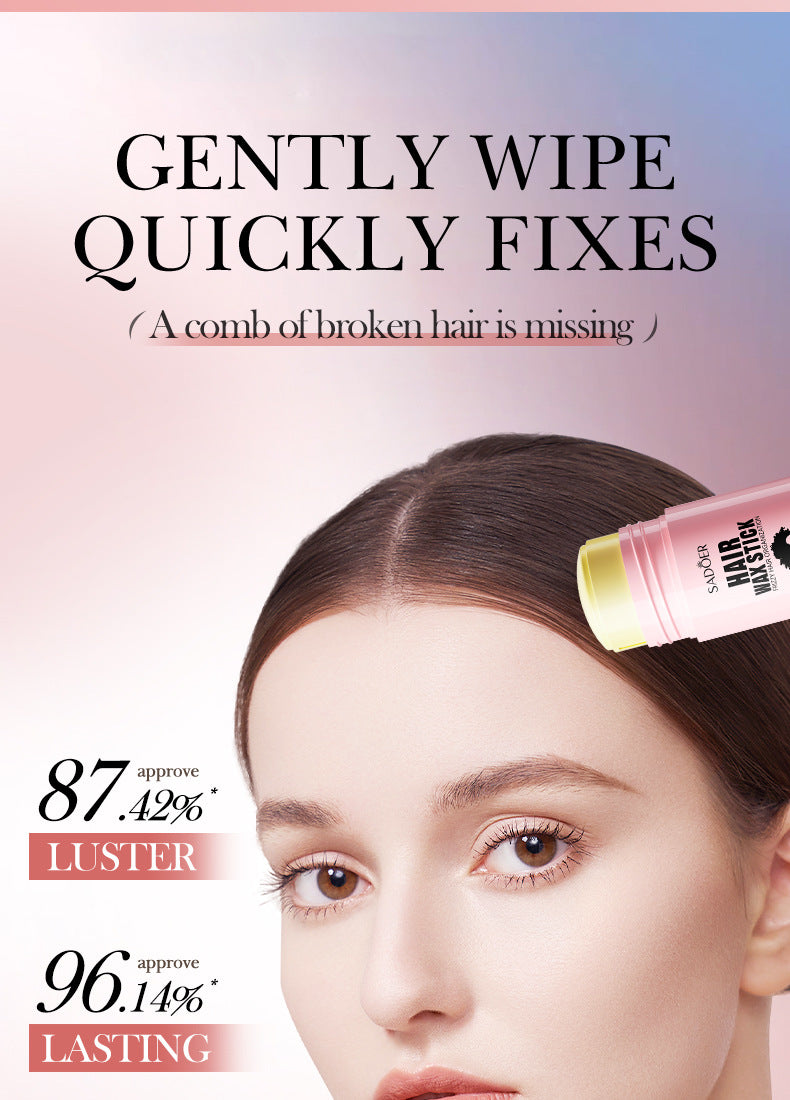 Fine Hair Styling Stick30g SADOER Styling Liquid for Taming Messy Hair Cross-Border Wholesale