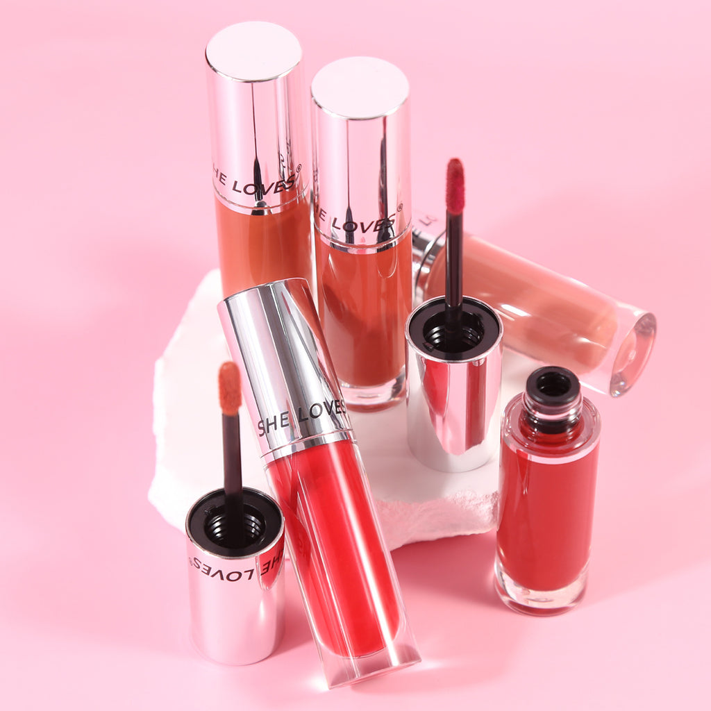 SHELOVES Waterproof Non-Stick Cup Lip Gloss Matte Velvet Liquid Lipstick Wholesale Factory
