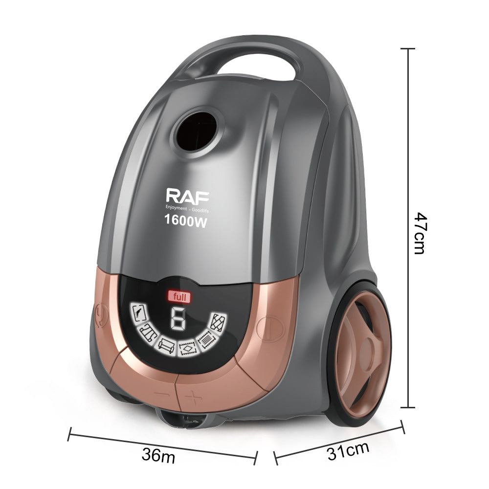 RAF EU Standard Intelligent Display Powerful Household Vacuum Cleaner Horizontal Portable Vacuum Cleaner R.8681