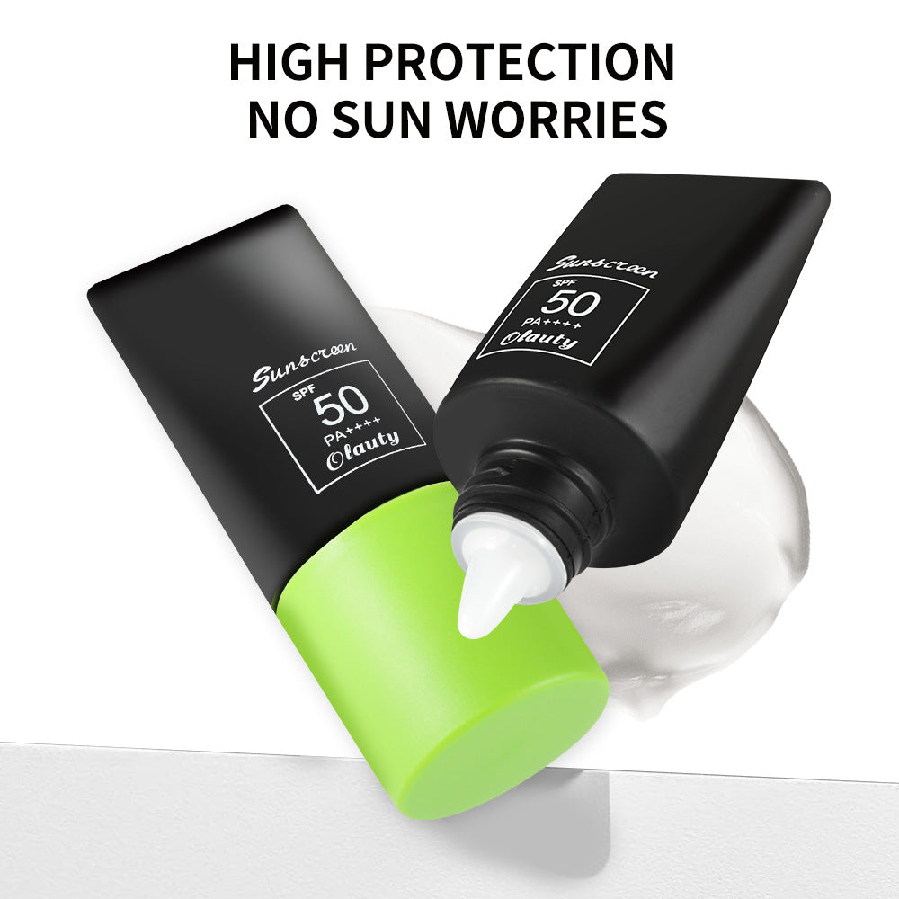 Olauty Isolation Sunscreen Cream30g Waterproof and Sweat-Proof SPF50PA++++Summer travel outdoor sunscreen lotion