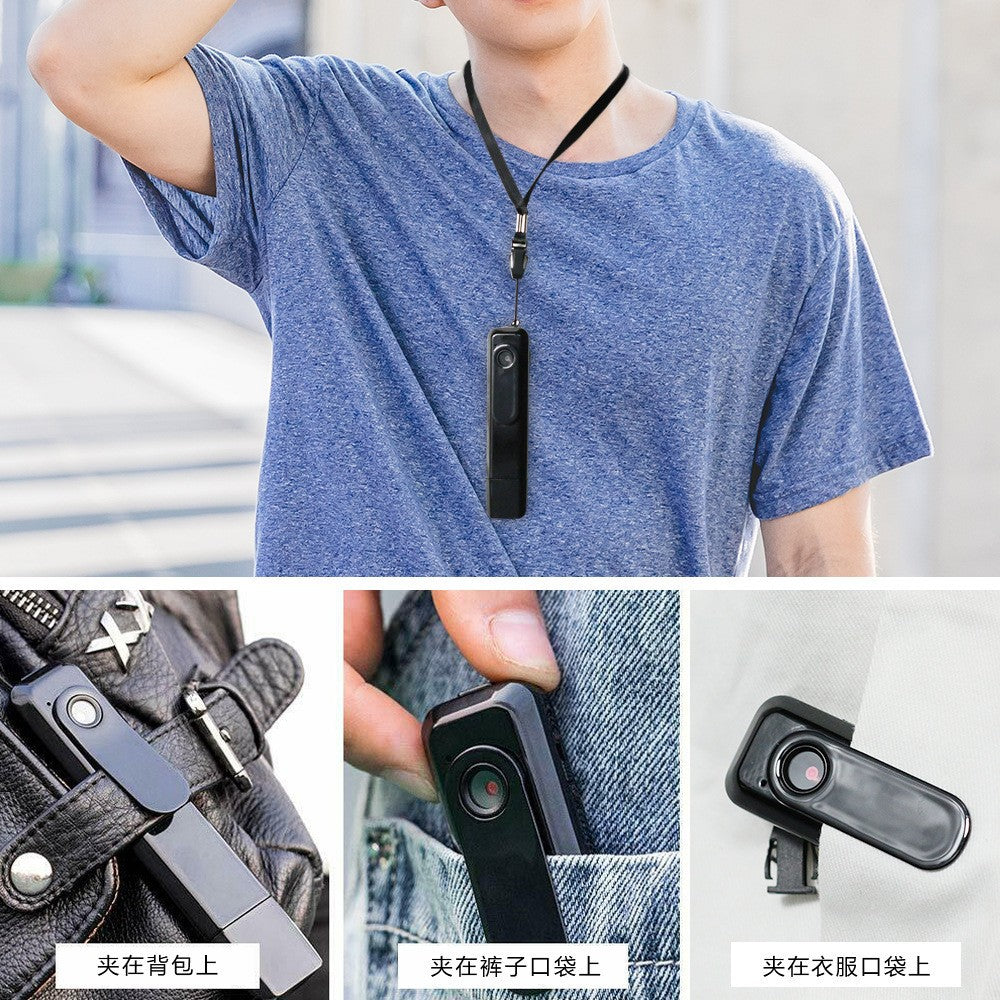 Camera Back Clip HD Wide Angle Direct Recording1080p Portable outdoor cycling recorder HD Camera