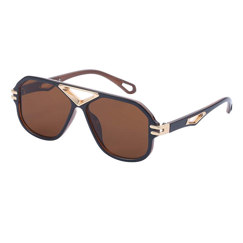 European and American Retro Steampunk Sunglasses for Men High-End Sunglasses Men's Trendy Glasses Wholesale shades