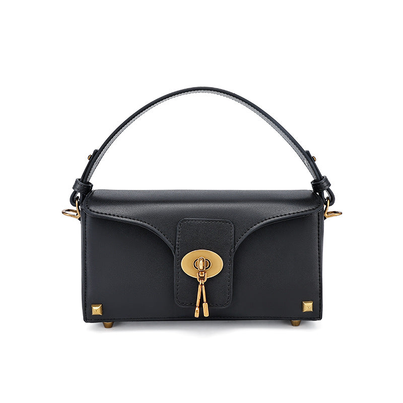 High-Quality Fashion Women's Bag Single Shoulder Bag Versatile Niche Crossbody Bag European and American Light Luxury Handbag Birthday Gift
